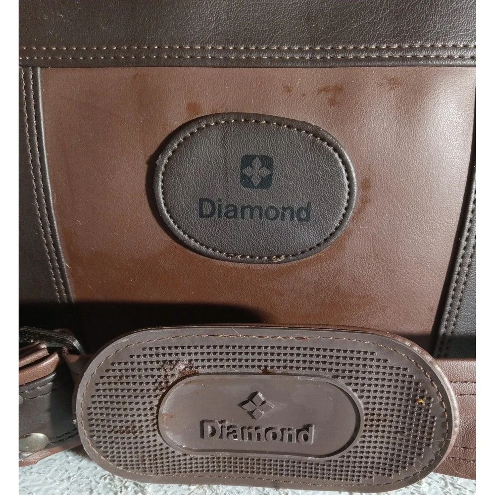 Vintage Diamond 100 Leather Camera Bag